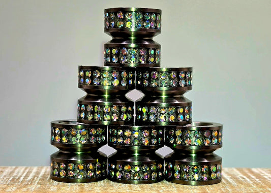 1 Zirconium Smedium with "Diamond" inlays