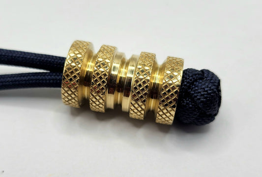 1 Knurled Brass XL