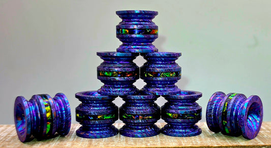 1 Crystallized Ti/Dama Smedium with Dichrolam inlay