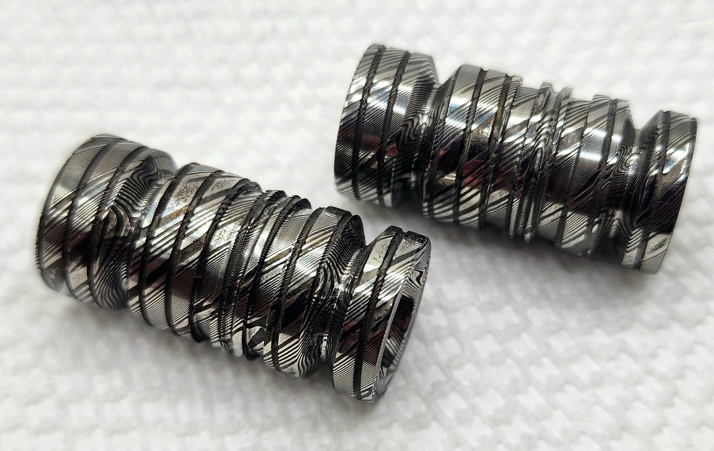 Dense Twist Damasteel XLT (Smedium and Mini together)