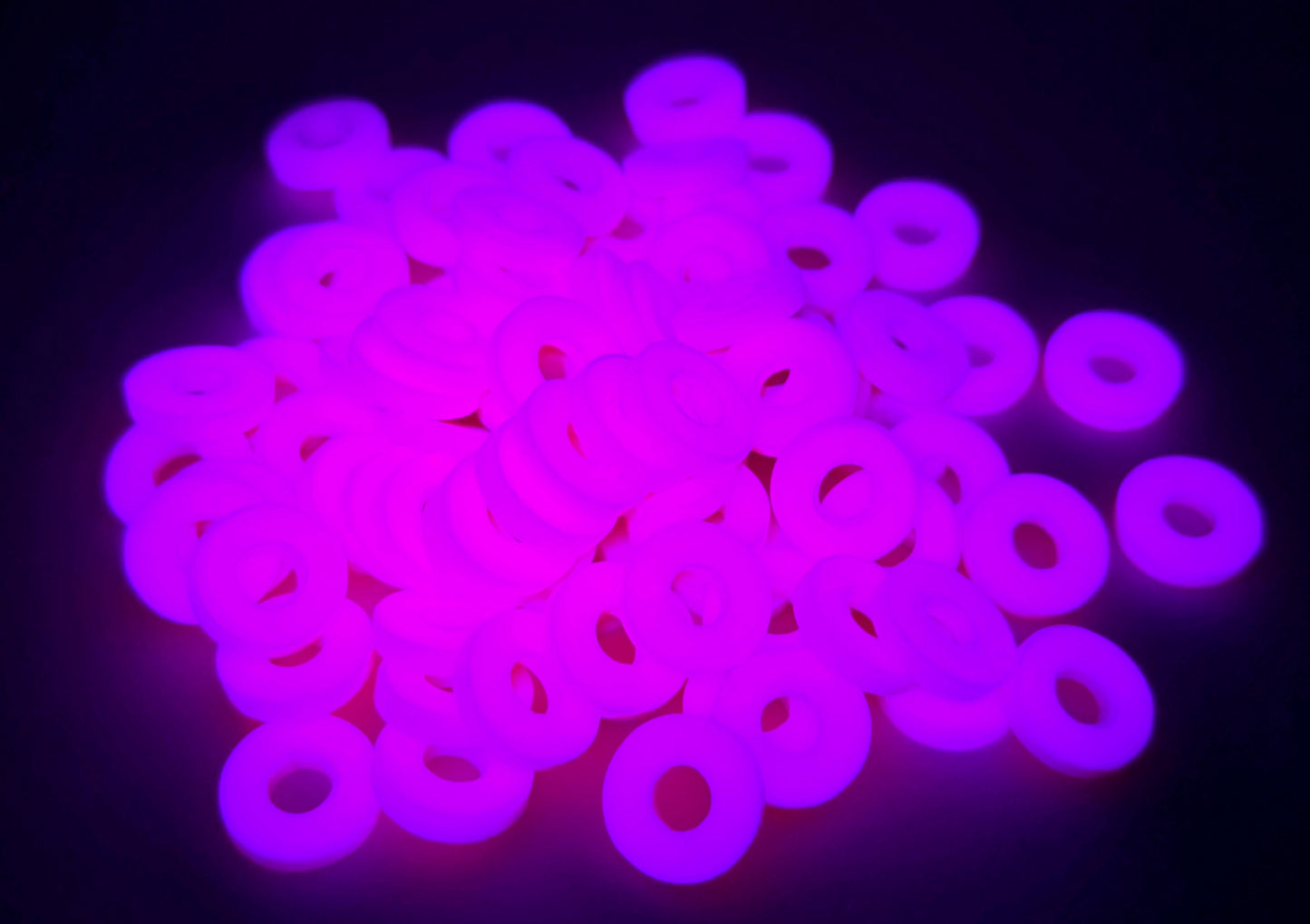 Laser Cut Spacer-2 pack- Pink/Purple Glow