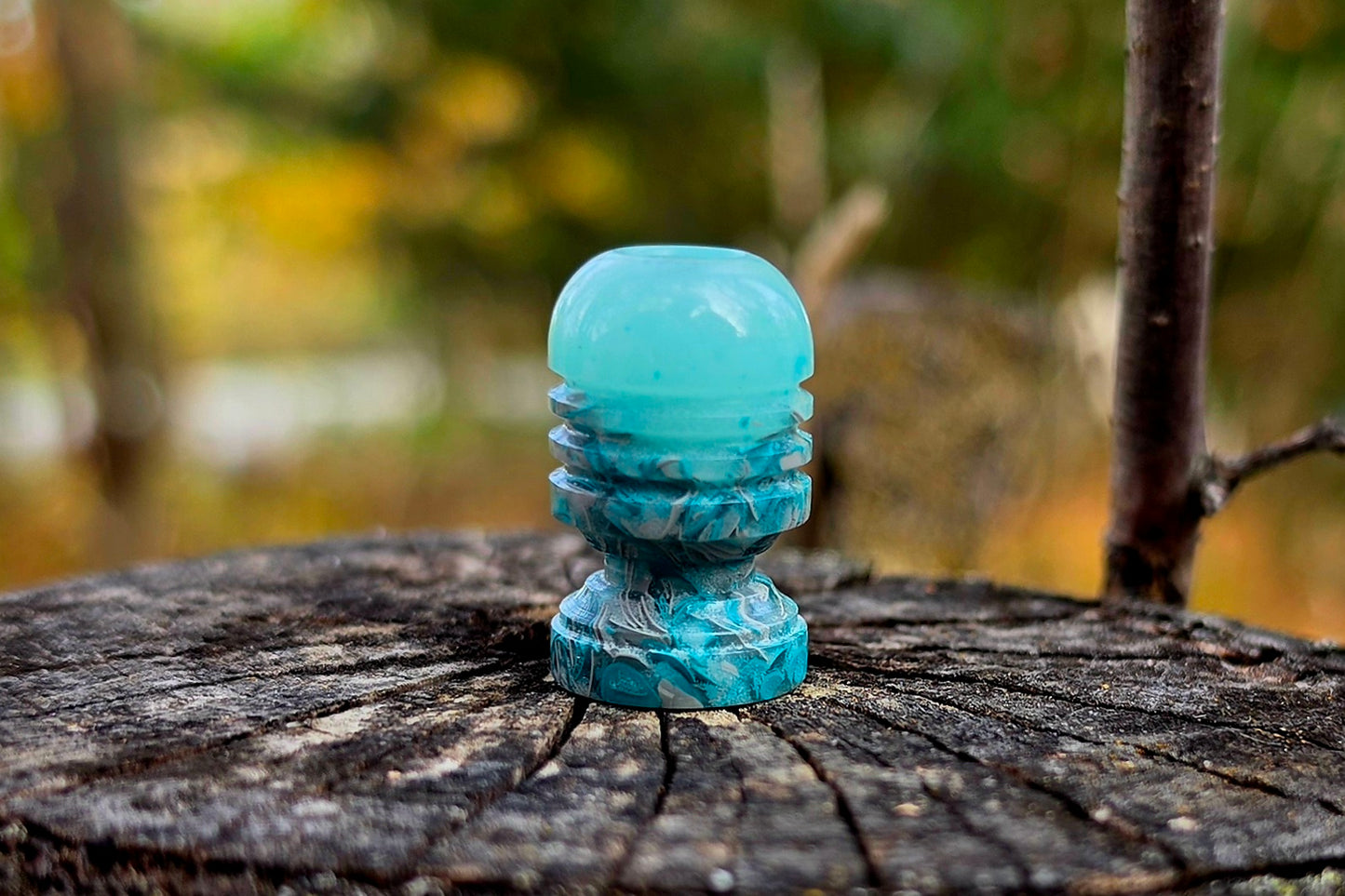 Turquoise Glowfetti EOR Bomb