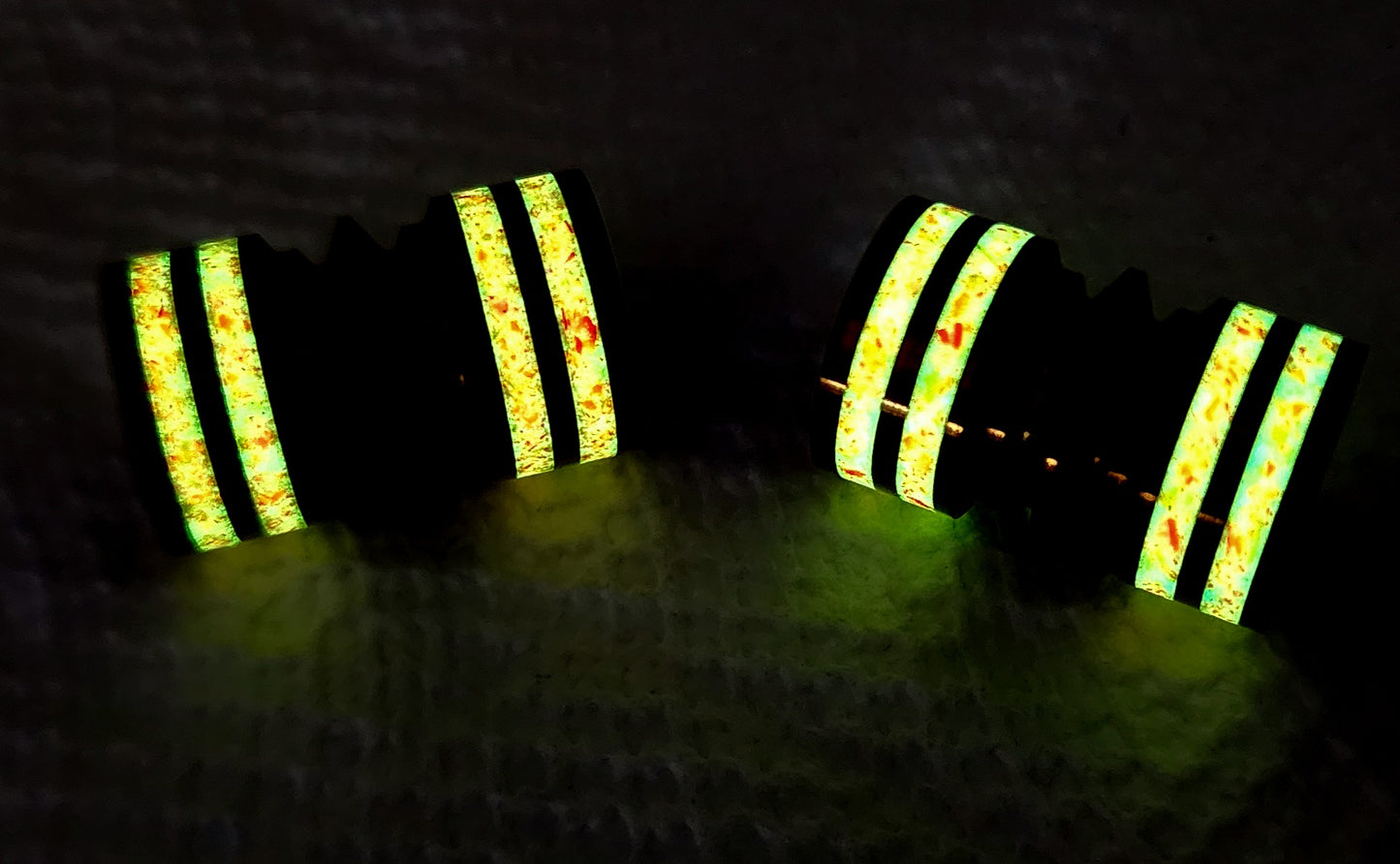 1 Titanium MMXL with Firefetti inlays