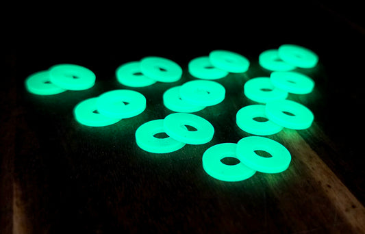 2 Pack Hyperglow Thin Spacers -Green
