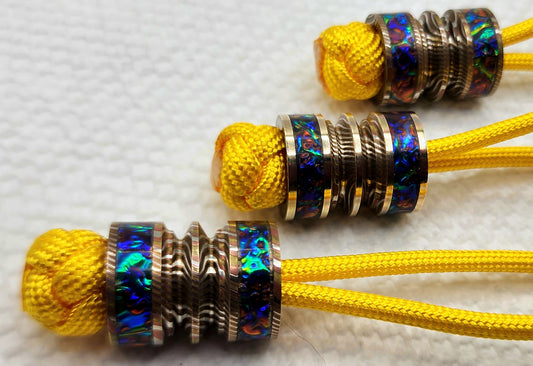 1 Mokume MMFS with Dichrolam inlay.