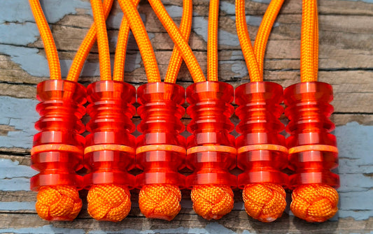 1 Blaze Orange Acrylic Stack