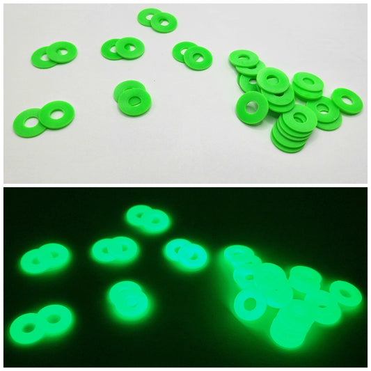 2 pack of Green Hyperglow Thin Spacers