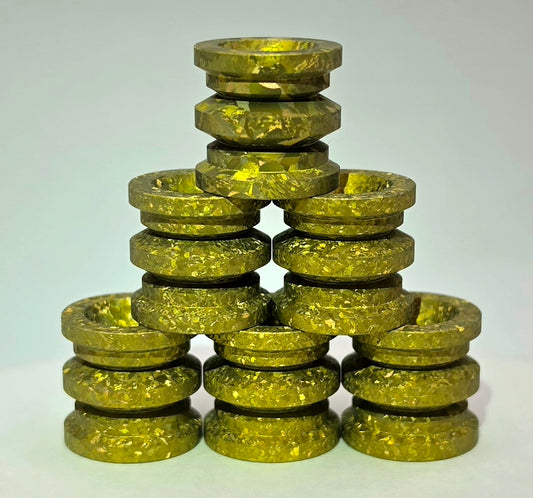 1 Crystallized Titanium NC Smedium  -Gold